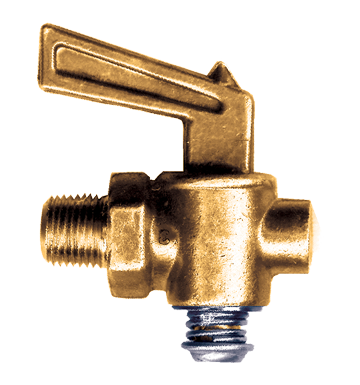 1/4" Brass Male NPT - Drain Cock  241HP-B