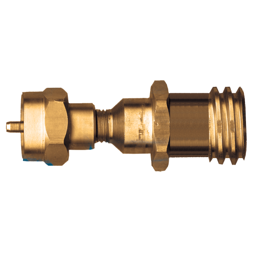 1-5/16 x 1"-20 Brass Male QCC1 - Female Primus Propane Assembly  2491