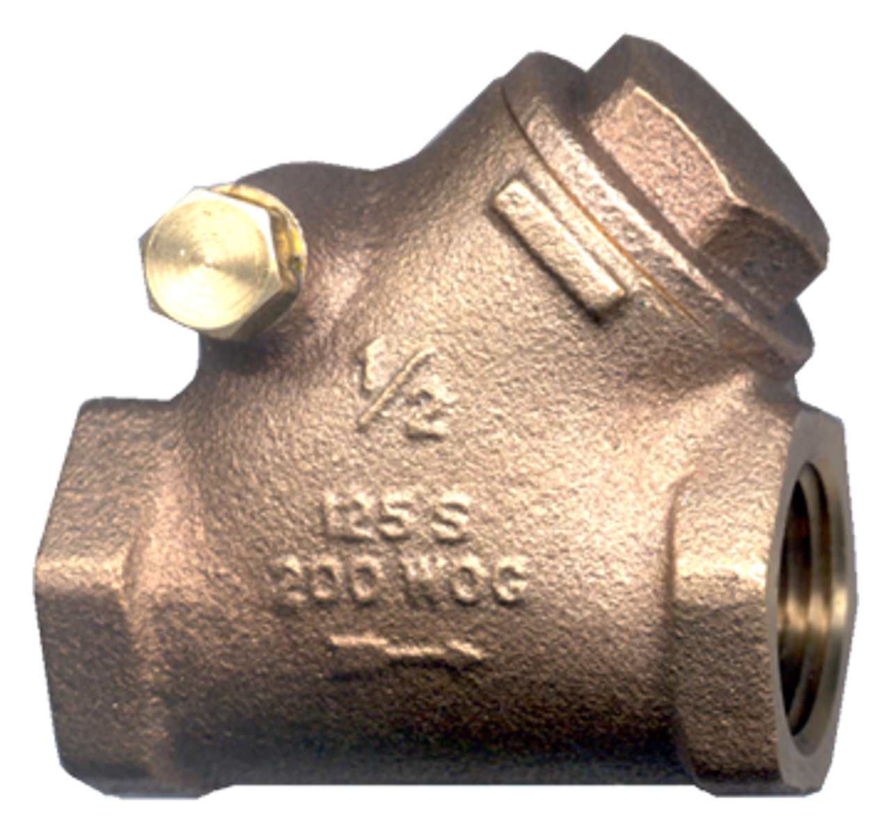 1-1/2" Bronze Female NPT Y-Swing Check Valve  298-K