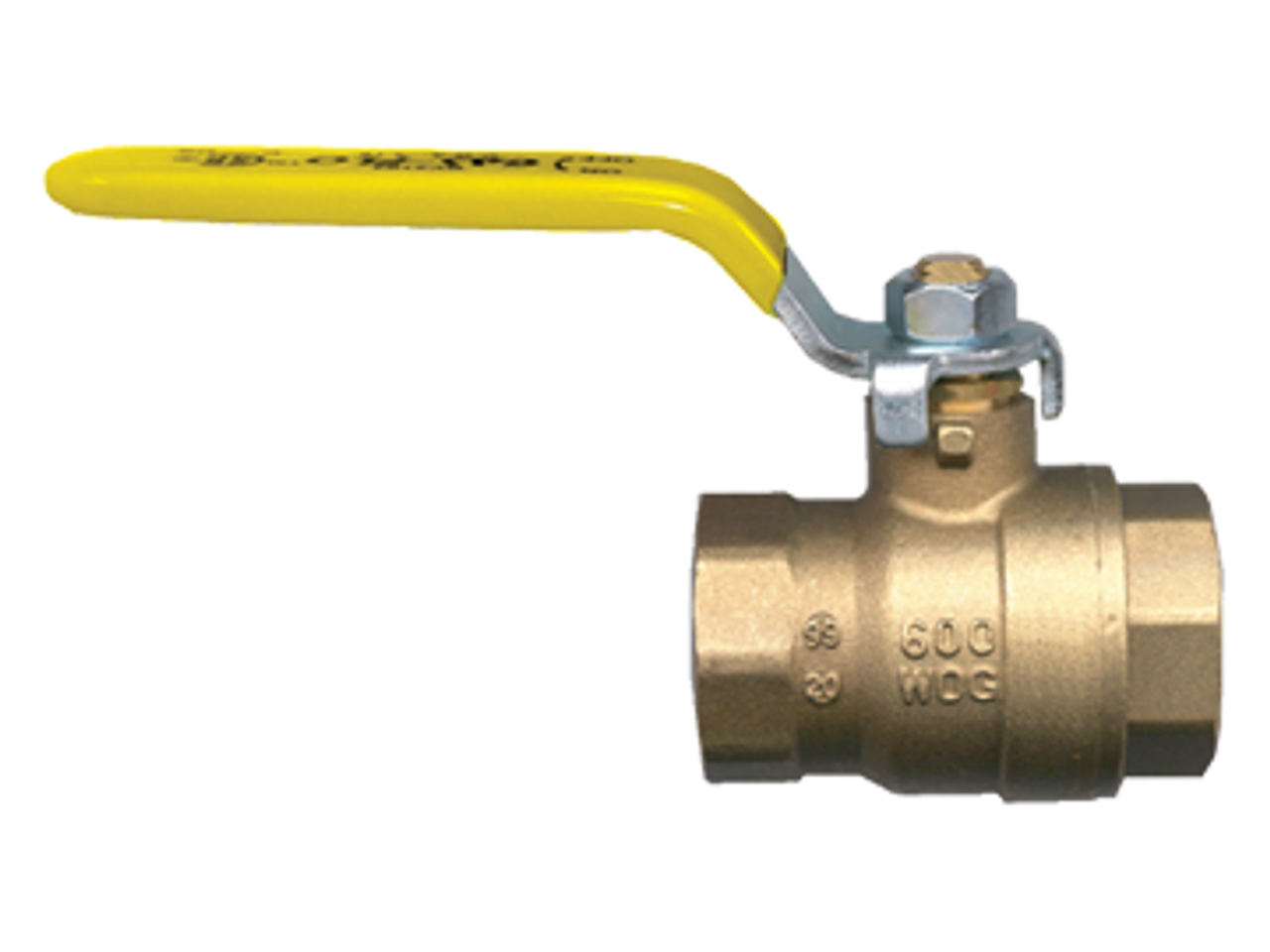 1/8" Forged Brass 150 PSI Female NPT Steam Approved Ball Valve  BV2103-A