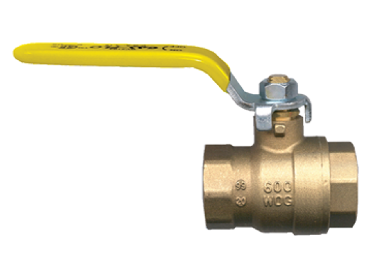 3/8" Forged Brass 150 PSI Female NPT Steam Approved Ball Valve  BV2103-C