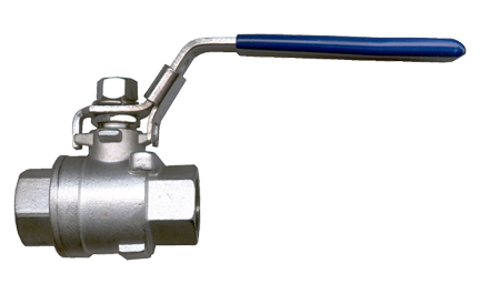 1/4" Forged Stainless Steel 1000 PSI Female NPT Ball Valve - 2Pc. Construction  BVSS2003-B-1000