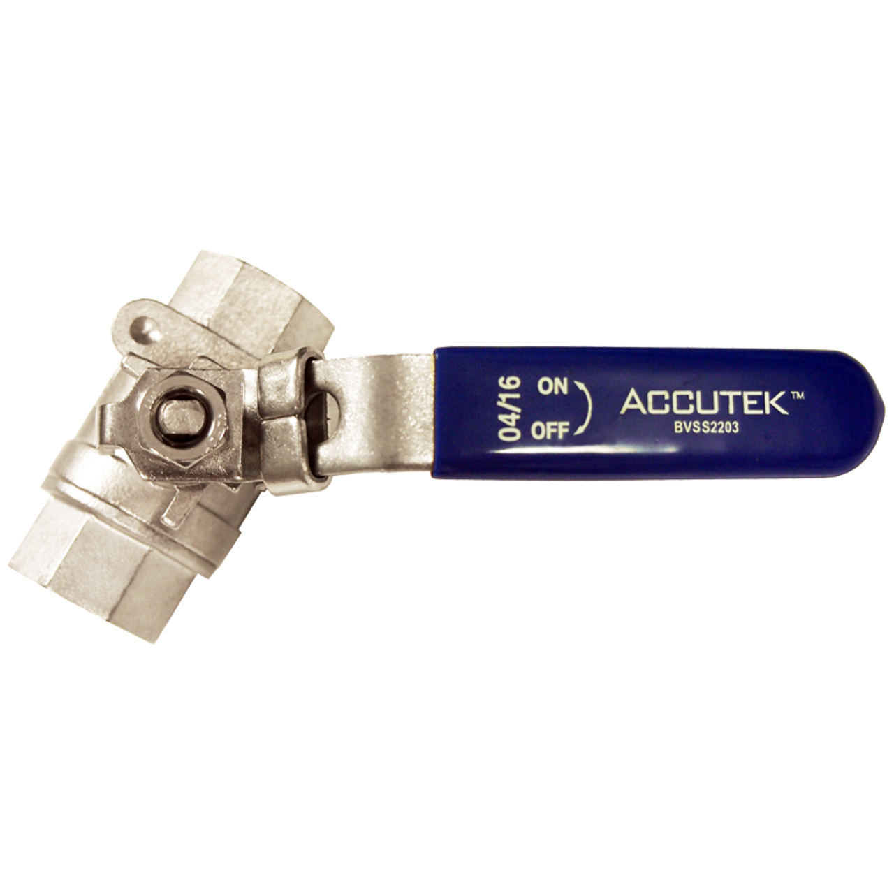 1-1/2" Forged Stainless Steel 1500 PSI Female NPT Ball Valve - 2Pc. Construction  BVSS2203-K