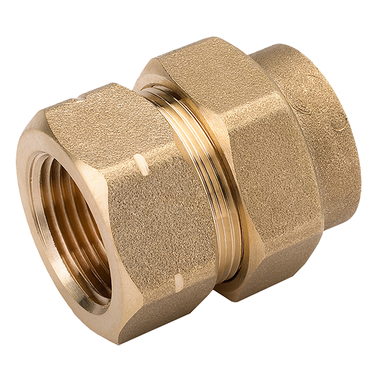 1/2 x 1/2" GAS-FLO® Brass CSST - Female NPT Adapter  GF46-8D
