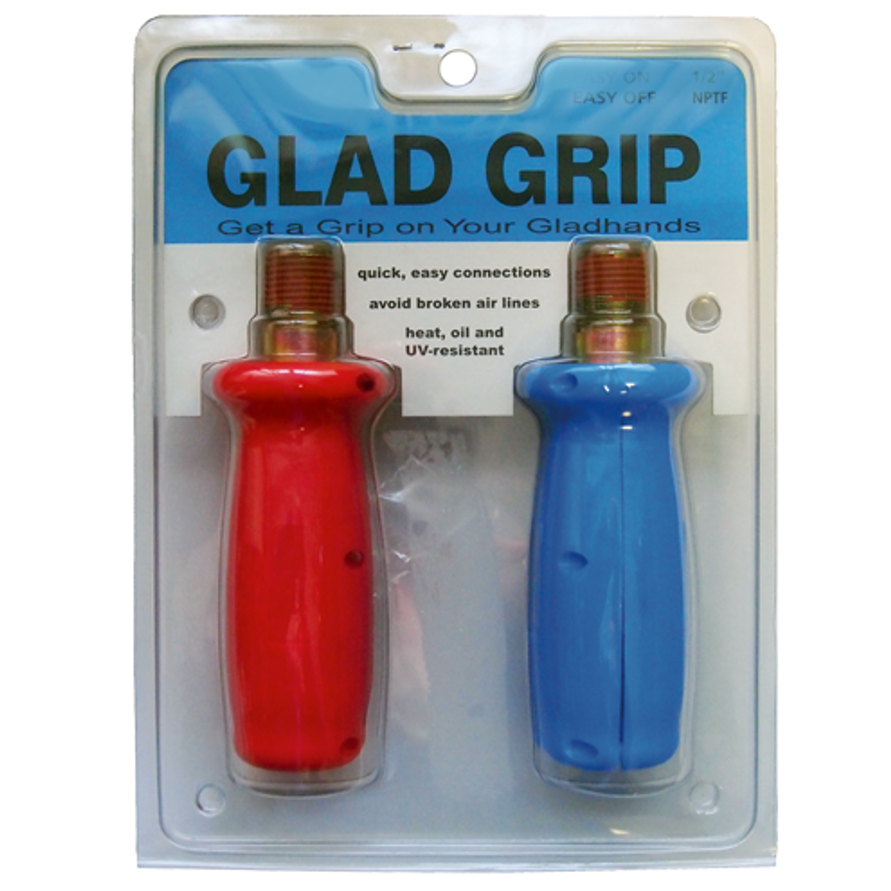 1/2" Plastic Male NPT Glad Hand Grip Set  GH-GRIP