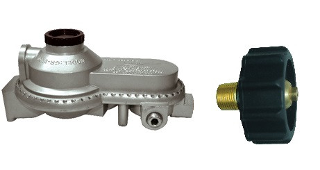 Compact Low Pressure Two Stage Propane Regulator w/Black Nylon Female QCC1  GR-9958