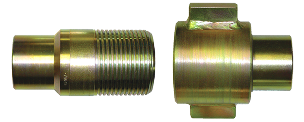 1 x 1" Steel 5,000 PSI High Pressure Thread-To-Connect Hydraulic Q/D Nipple - Female NPT  QD-75N16-16F