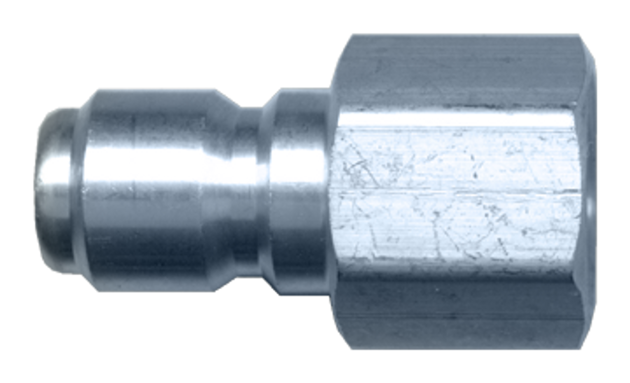 1/4" Steel Pressure Washer Q/D Nipple - Female NPT  QD-STN4-4F