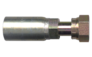 1/4 x 9/16"-18 Weatherhead® U-Series Hose Crimp - Female ORFS Swivel  SC658-44