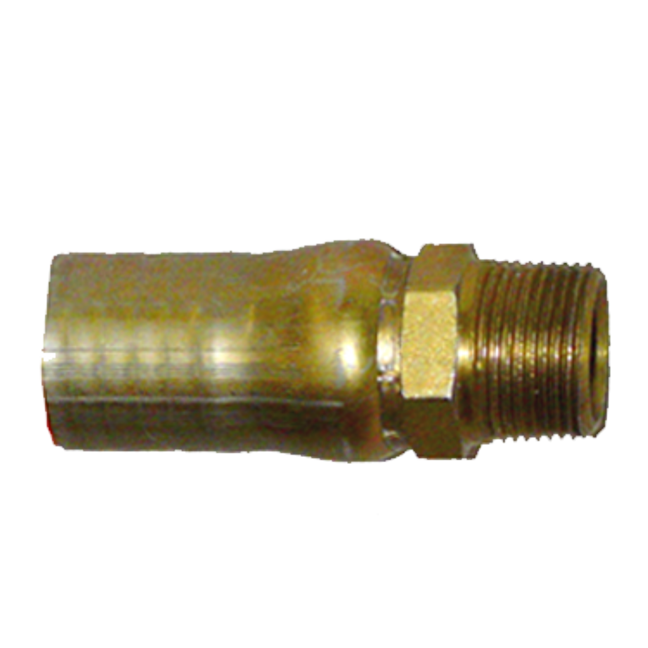 1/2" Piranha® Sewer Cleaning Hose Crimp - Male NPT  SCH25-8D