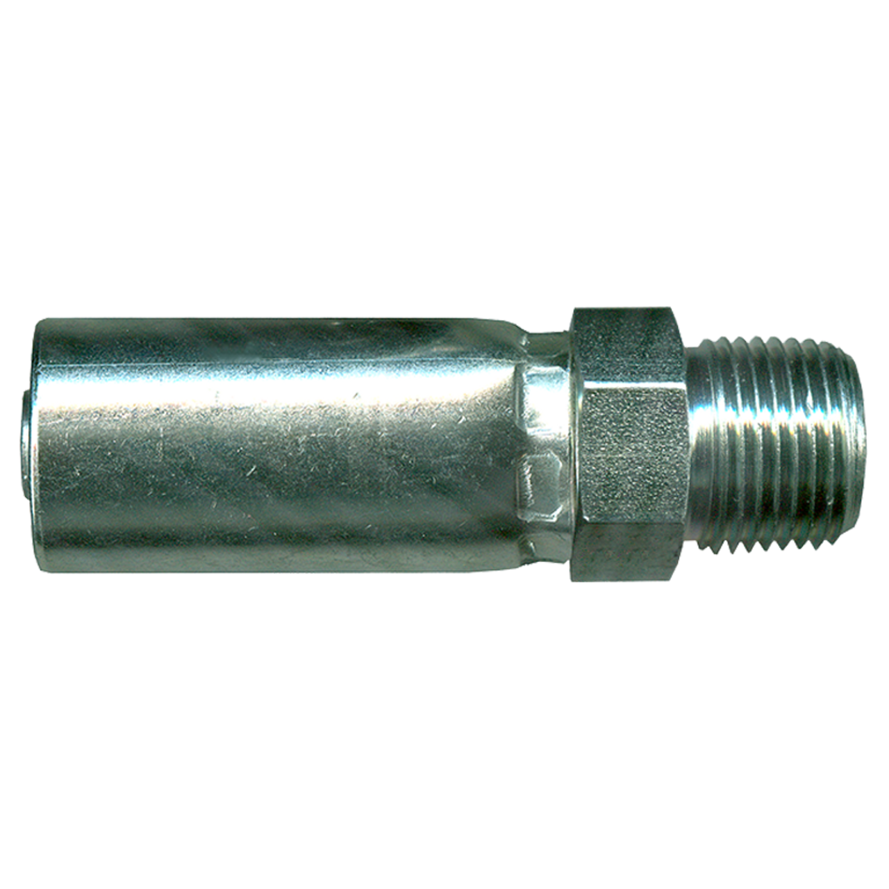 3/4 x 3/4" 100R7/R8/R18 Thermoplastic Hose Crimp - Male NPT  SCTP25-12E