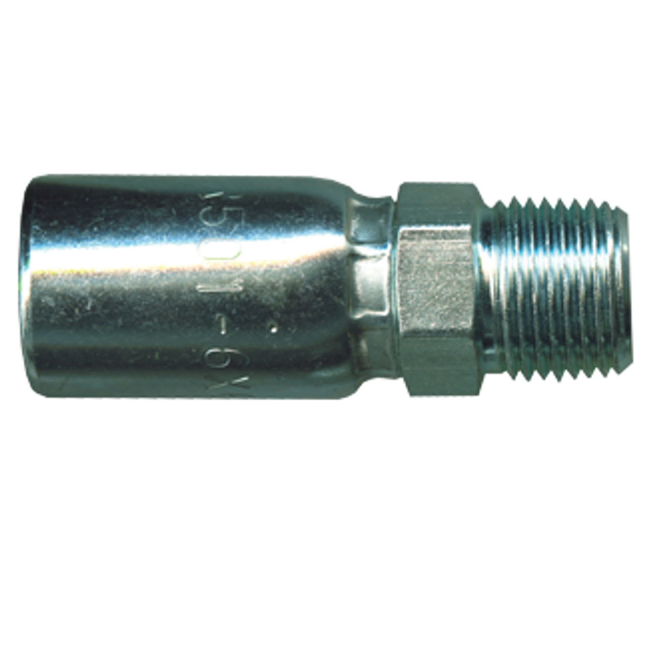 1/4 x 1/4" Weatherhead® 100R5 Series Hose Crimp - Male NPT  SCW525-4B