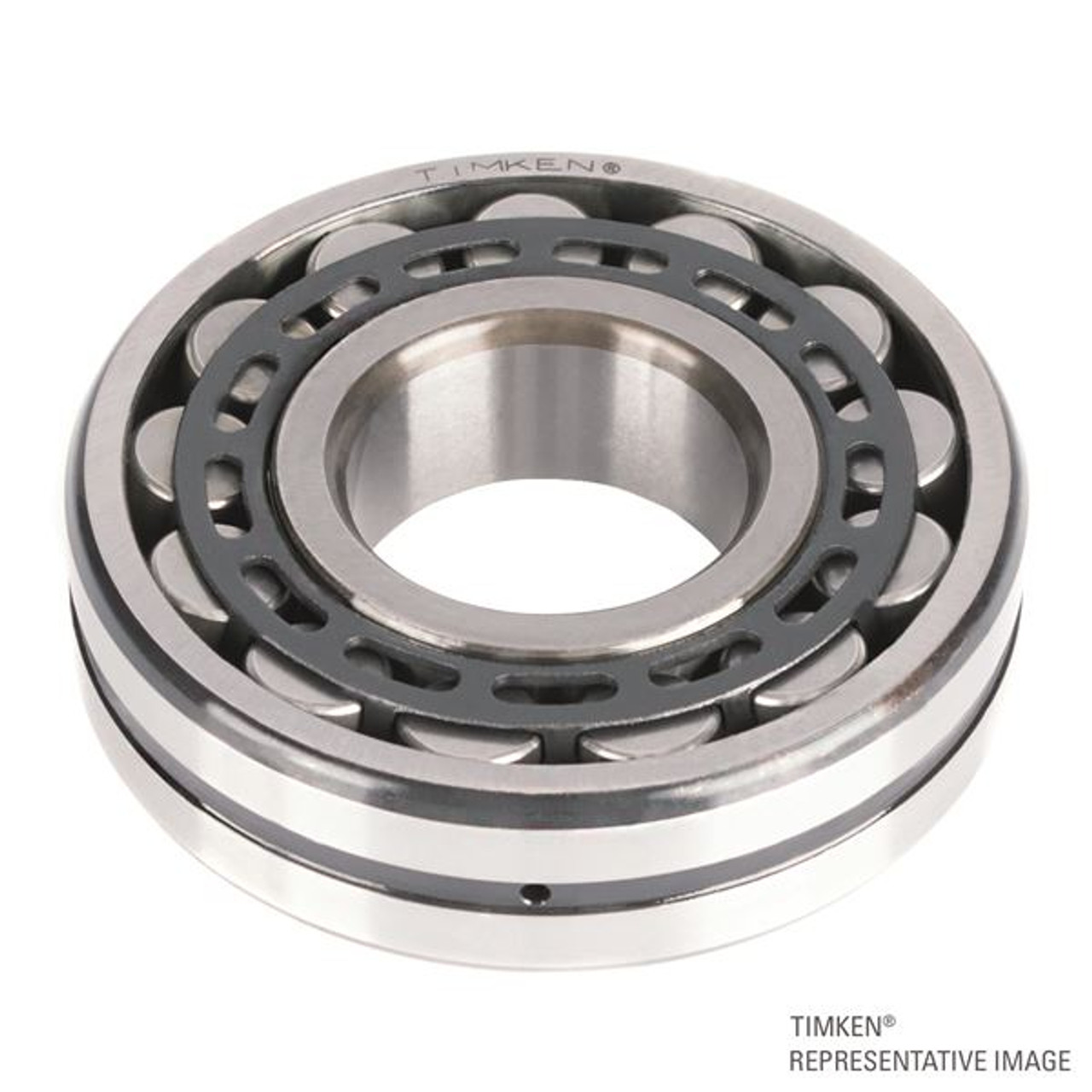 90 x 190 x 43mm Steel Cage Straight Bore Spherical Roller Bearing