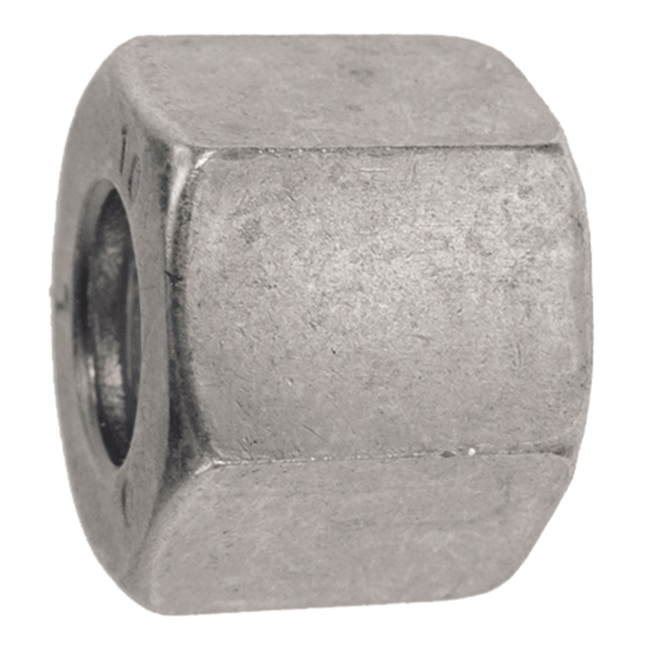 15L Metric Compression Tube Nut 15mm for Hydraulic Pipe Mild Steel