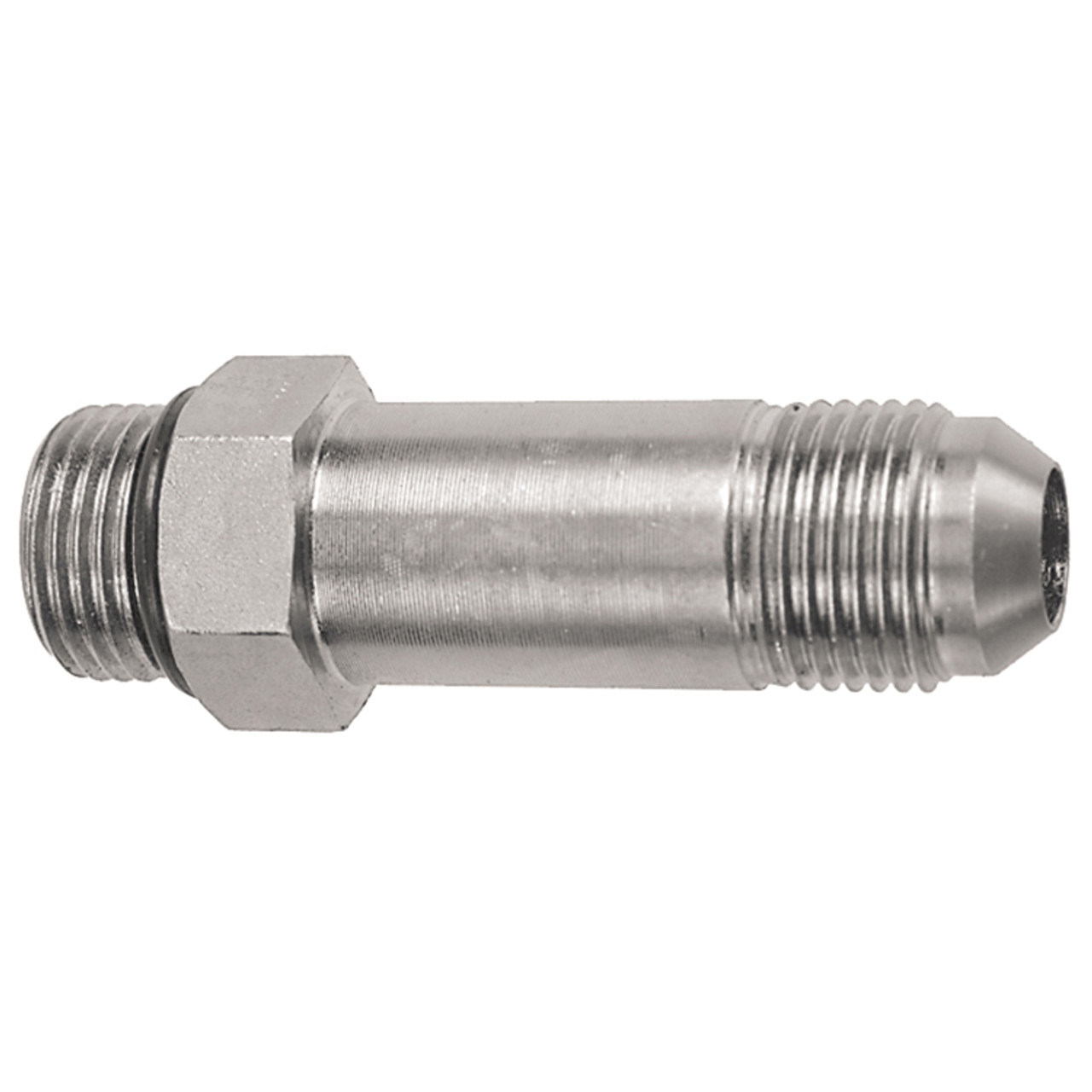 3/4"-16 x 1/2" Steel Male ORB - Male 37° JIC Extended Connector  1115L-08-08