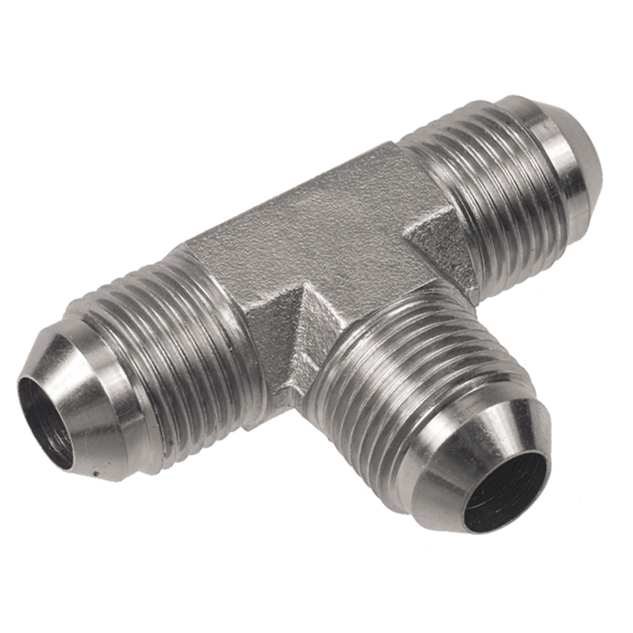 1-5/8"-12 x 1-1/4 x 1-1/4" Steel Male ORB - Male 37° JIC - Male 37° JIC Tee  11T55-20-20