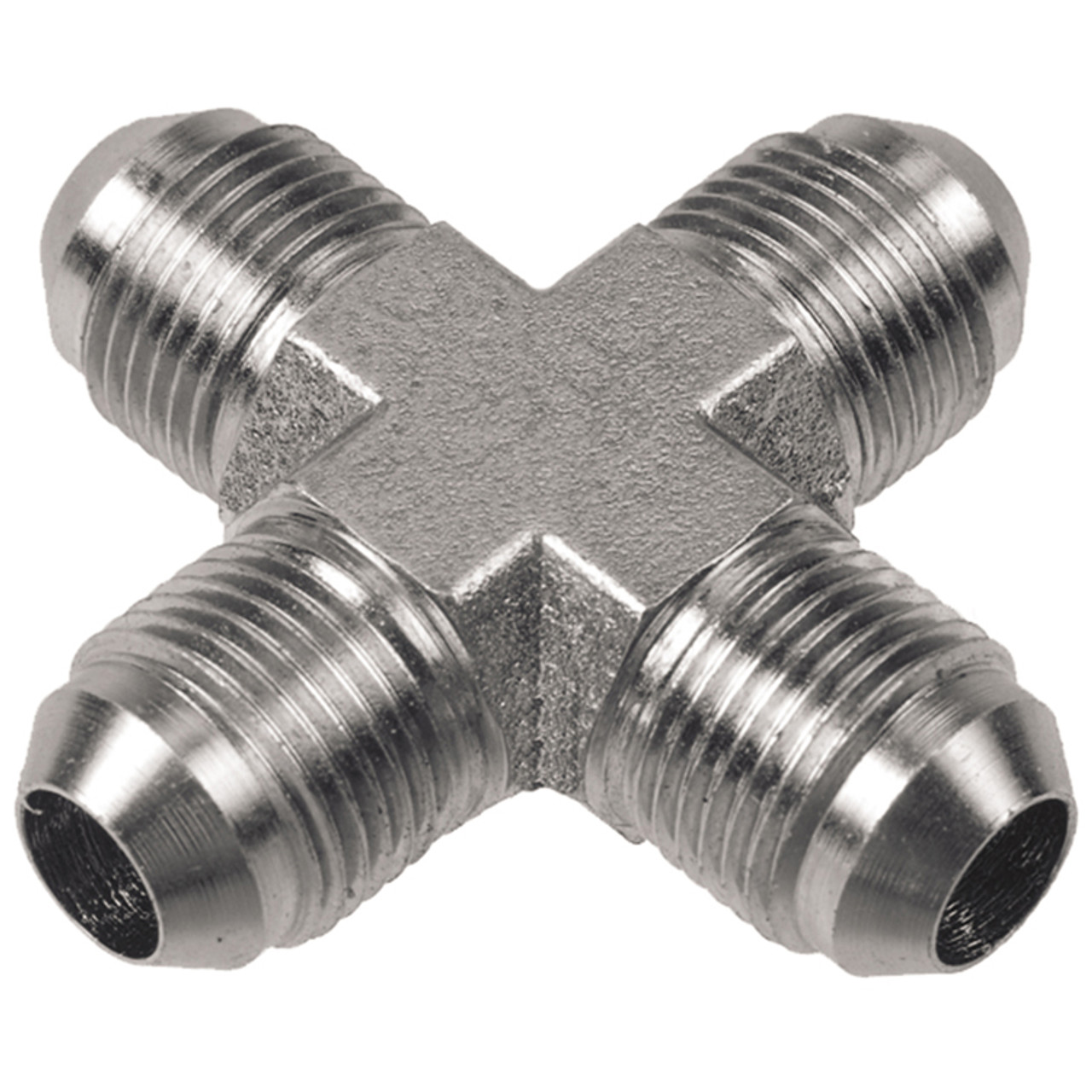 5/16" Steel Male 37° JIC Cross  15X55-05-05