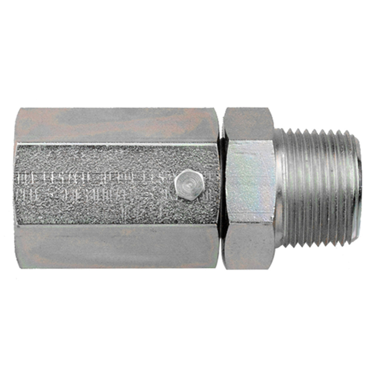 1 x 1" Steel Male NPT - Female NPT Live Swivel  1608X-16-16