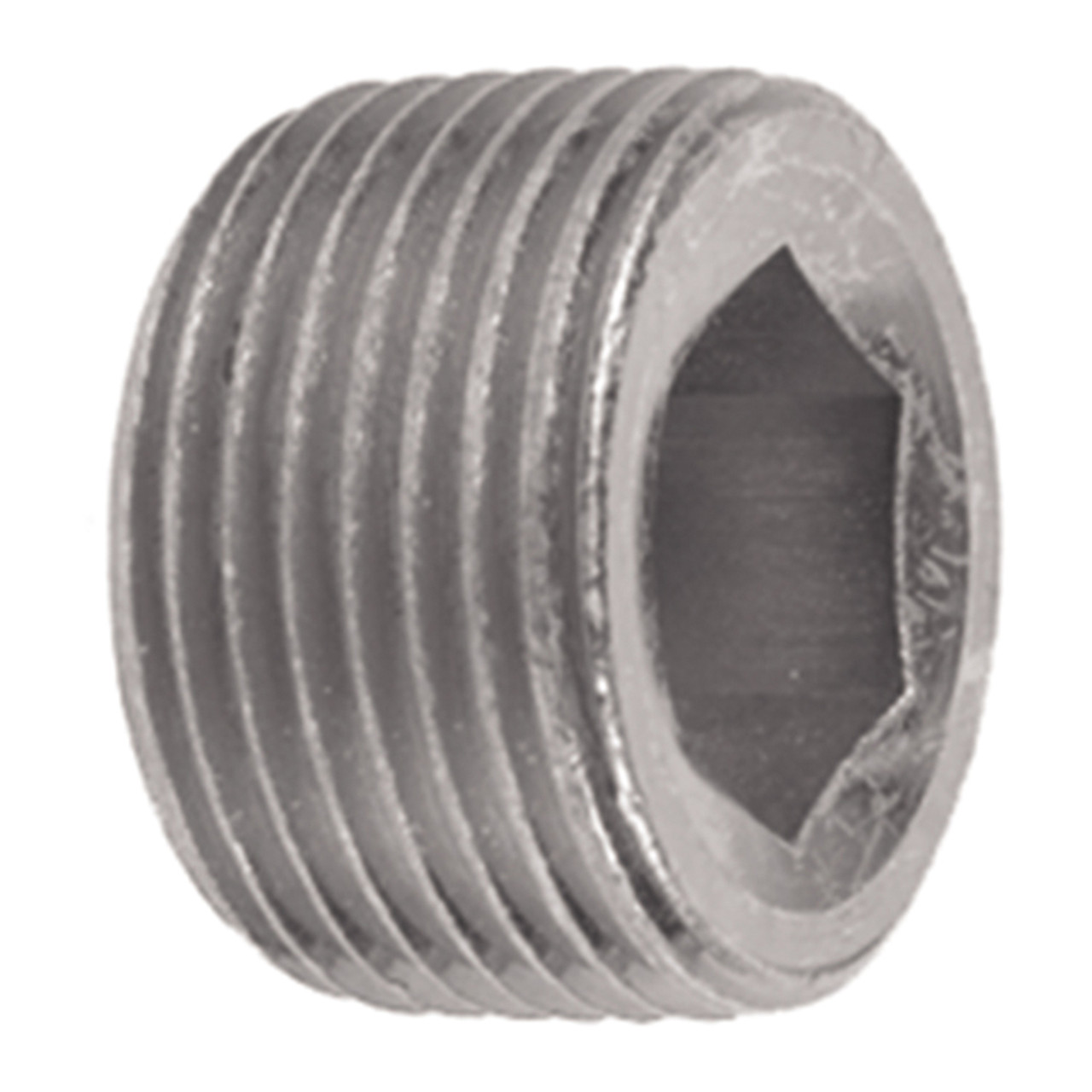 3/4" Steel Hex BSPT Plug   38000H-12