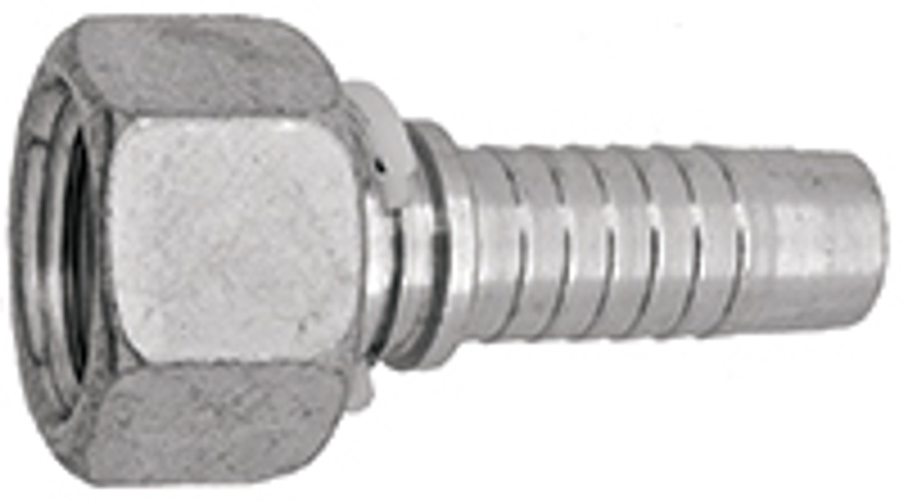 1 x 1" Pulsar 5000 Series Hose Barb - Female BSPP Swivel  50026-16-16