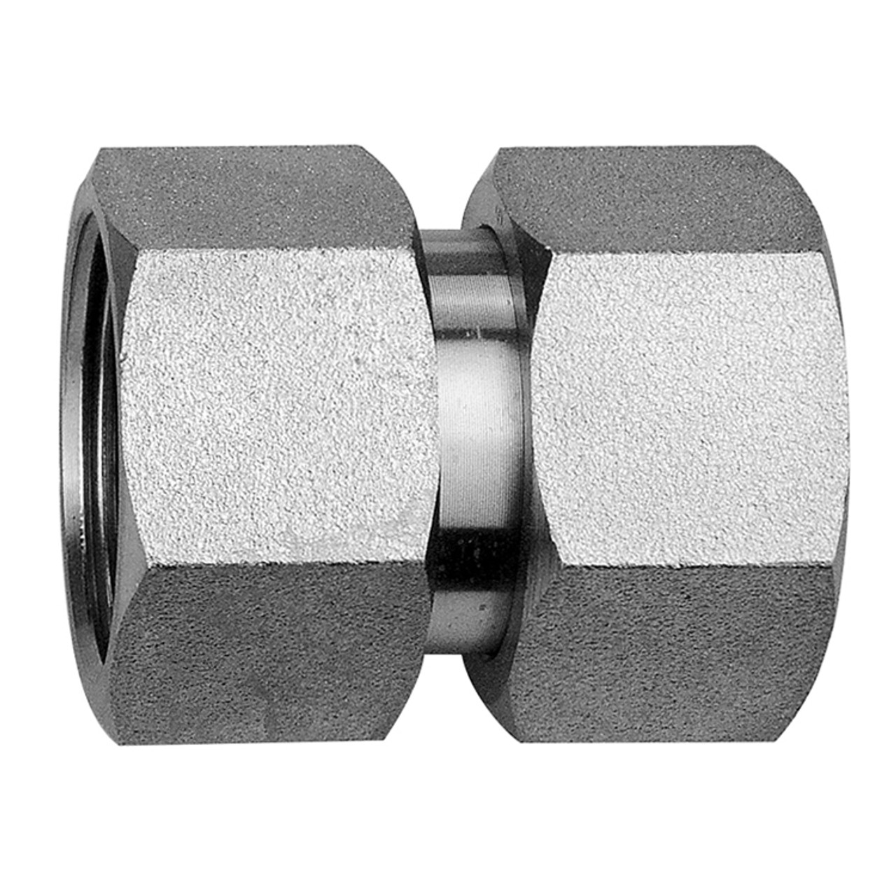 M52-2.0 Steel Female Metric Swivel Coupling   63063L-42-42