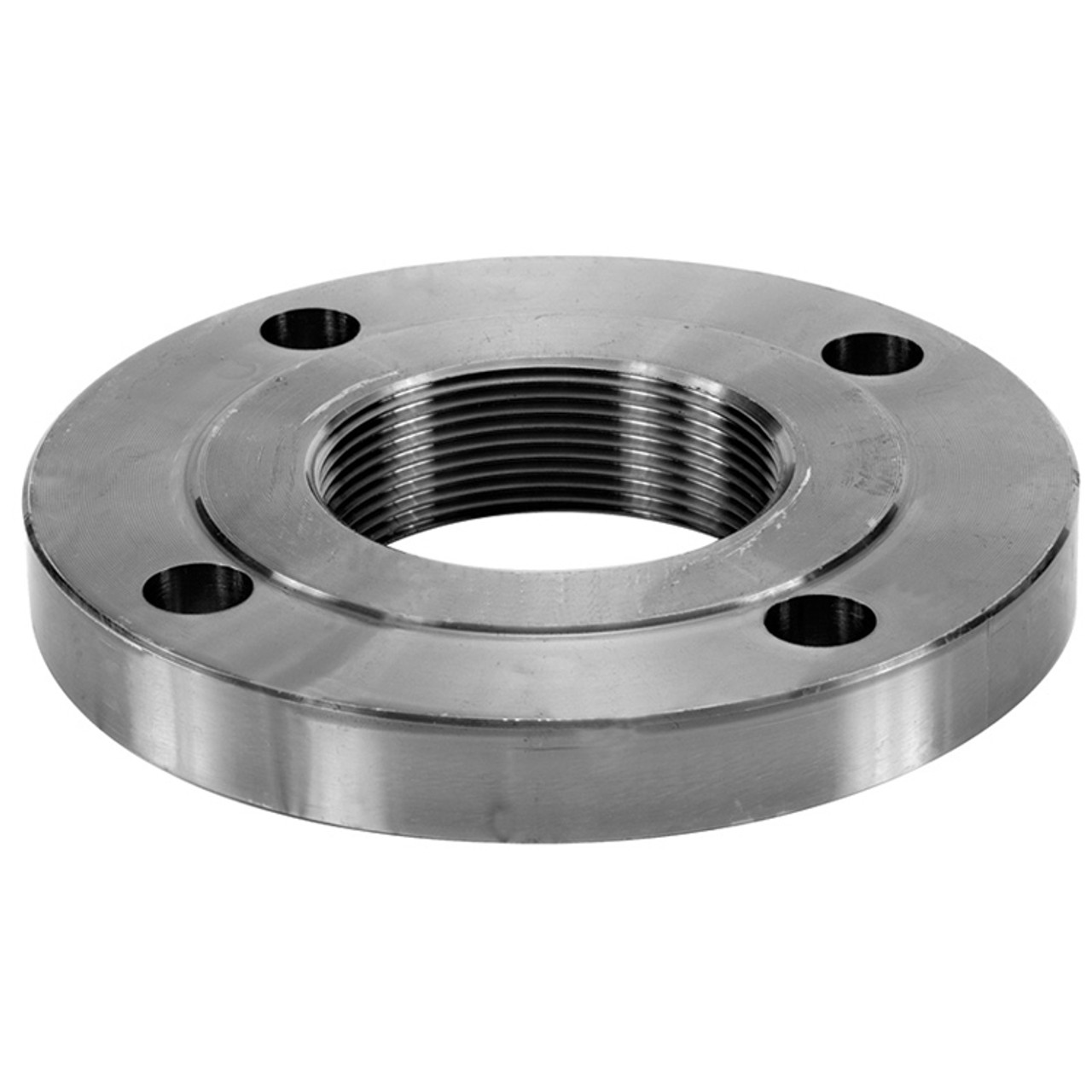 4" 150 LB Carbon Steel Raised Face Threaded Flange  G0819RF-400