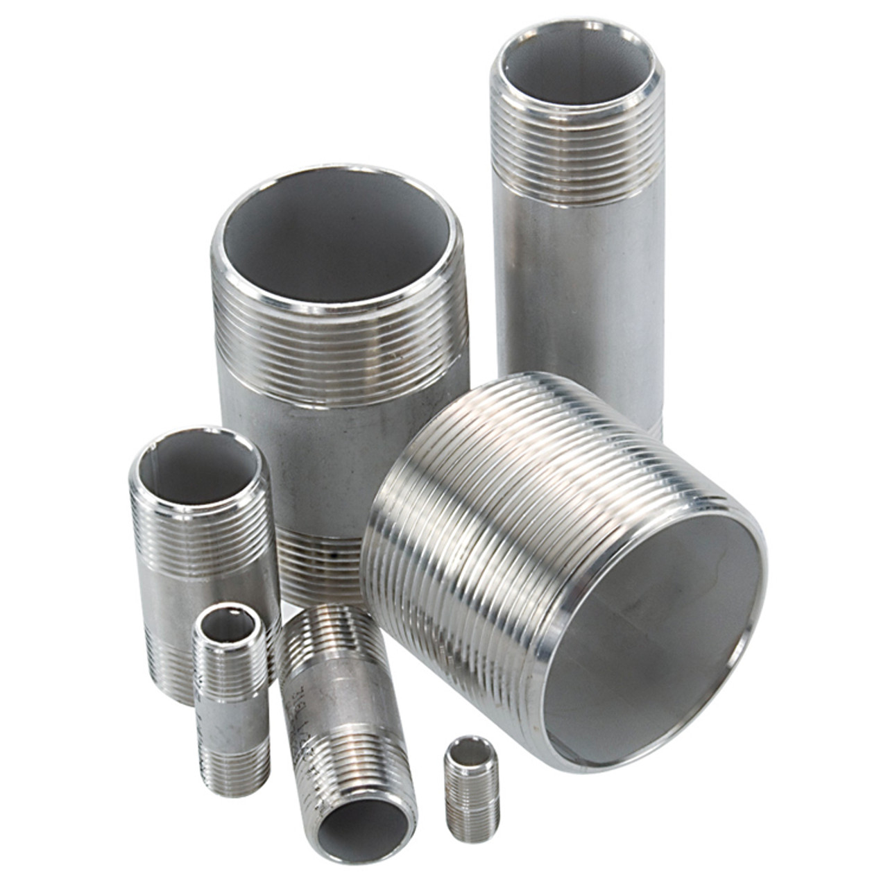 1/4 x 4" Stainless Steel 316 Male NPT Pipe Nipple  G1616SS-025X4