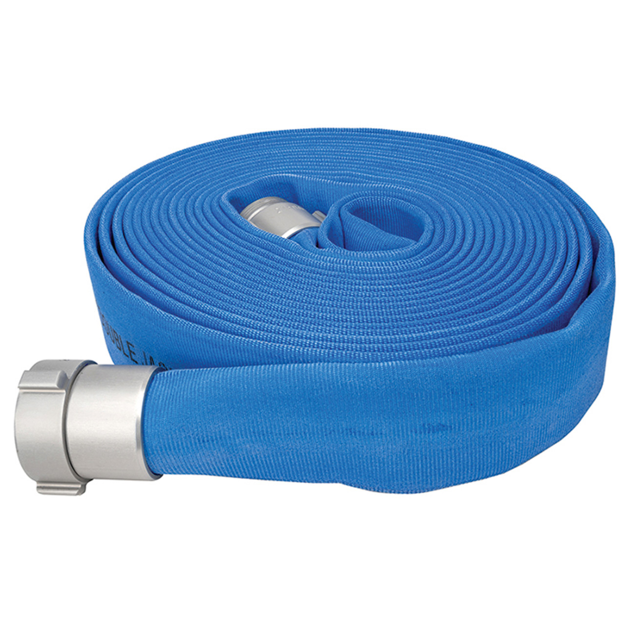 2-1/2" x 50' Double Jacket Potable Water Fire Hose Assembly w/ BAT Fittings   G1942BP-250BAT50