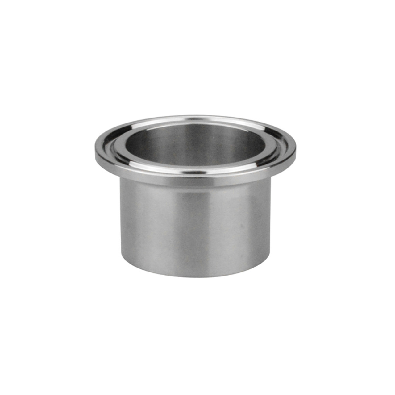 2" Sanitary Polished Long Weld Clamp End  G53WL-200