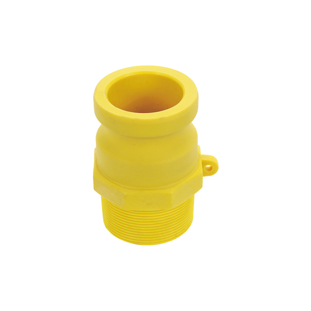 4" Nylon Type F Male Camlock - Male NPT  G65NF-400