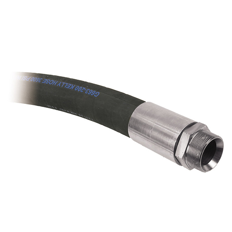 2 x 2" x 20' 3600 PSI Kelly Hose Assembly   G663-200MM20