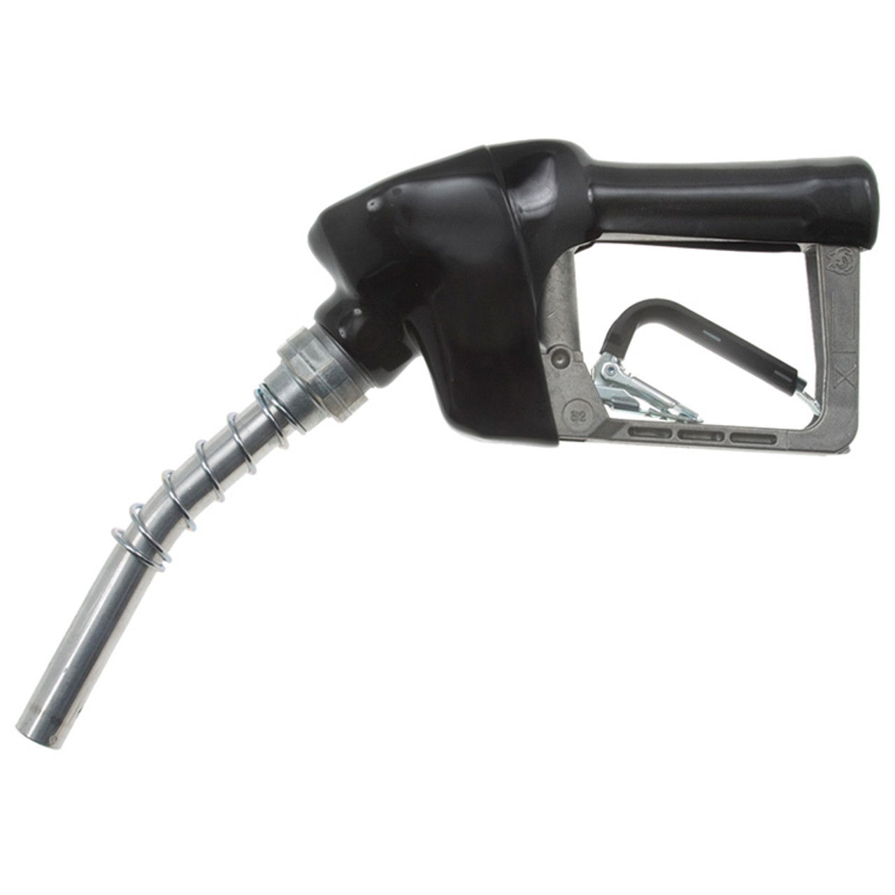 3/4" Unleaded Fuel Nozzle Pressure Activated w/ Hold Open Clip  G69PA-075-B