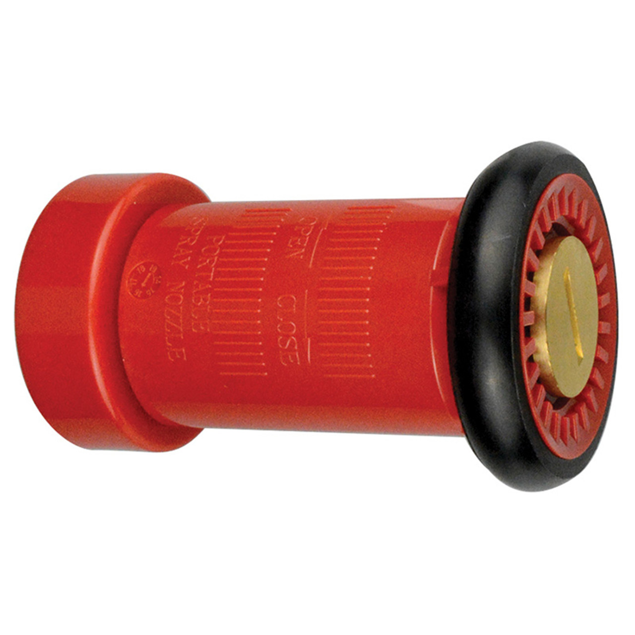 1-1/2" NPSH Red Non ULC Plastic Fog Nozzle  G97E-150