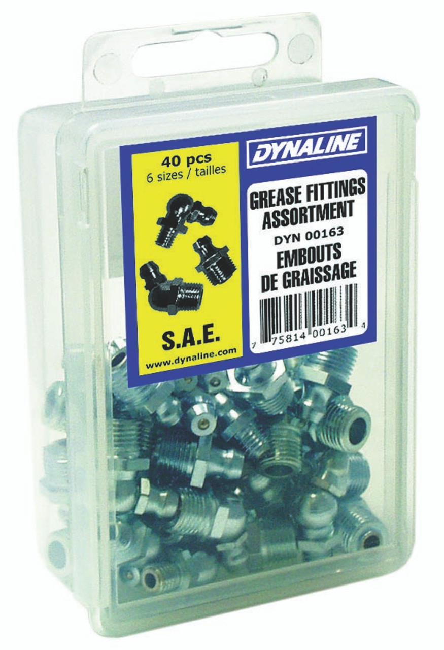 40 Pc. SAE Grease Fitting Dynakit  00163