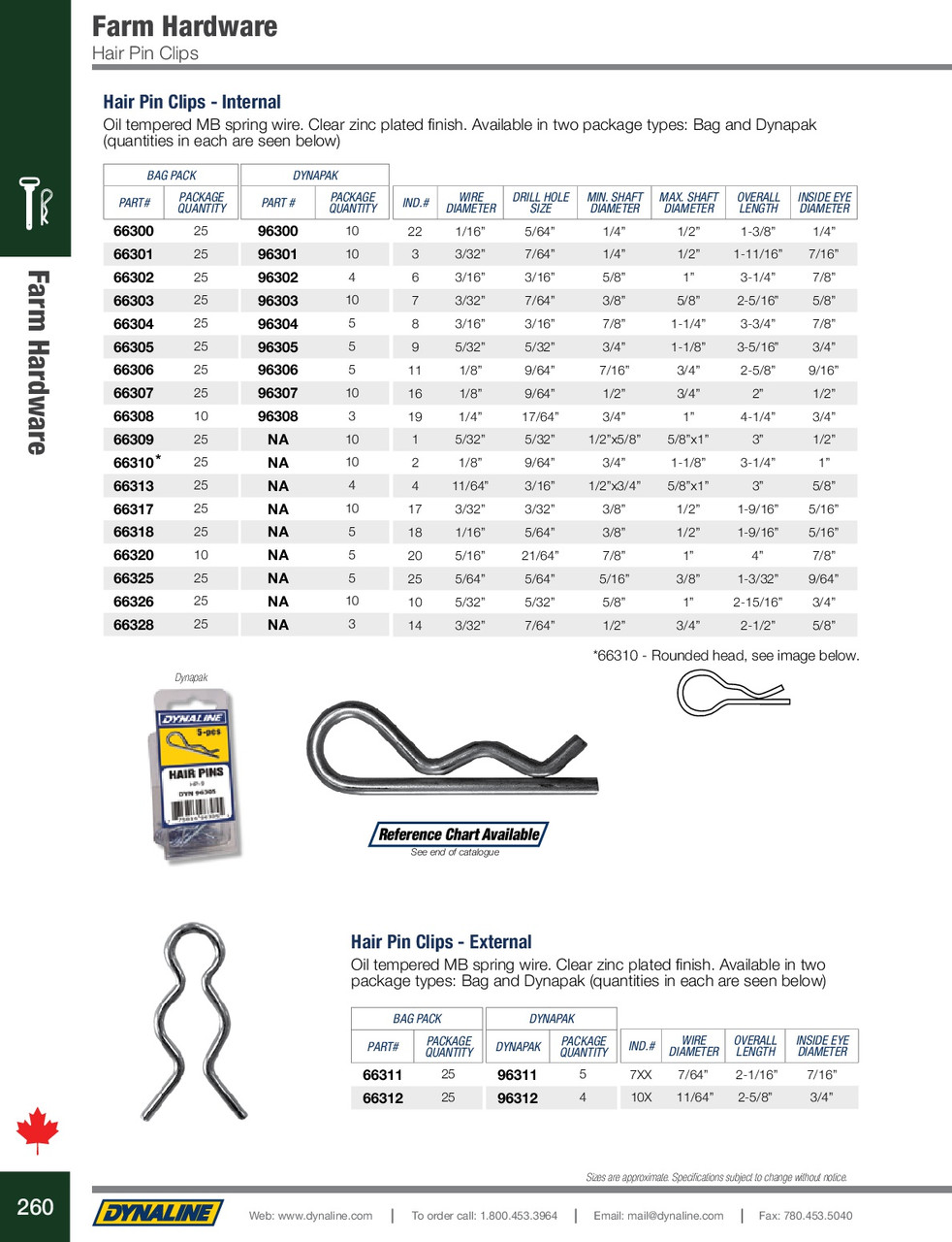 Hitch Pin Clip 3/32 x 2-1/2"  66328