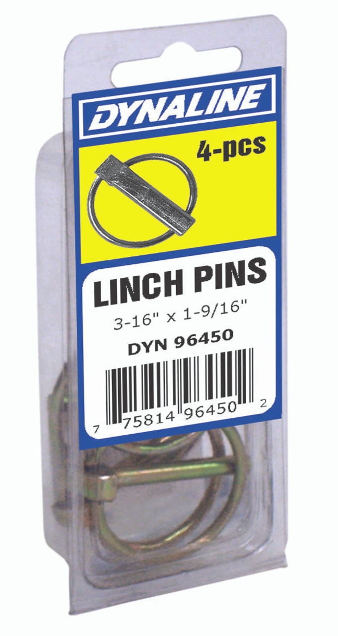 Lynch Pin 3/16" Dynapak (4/pk 66450)  96450