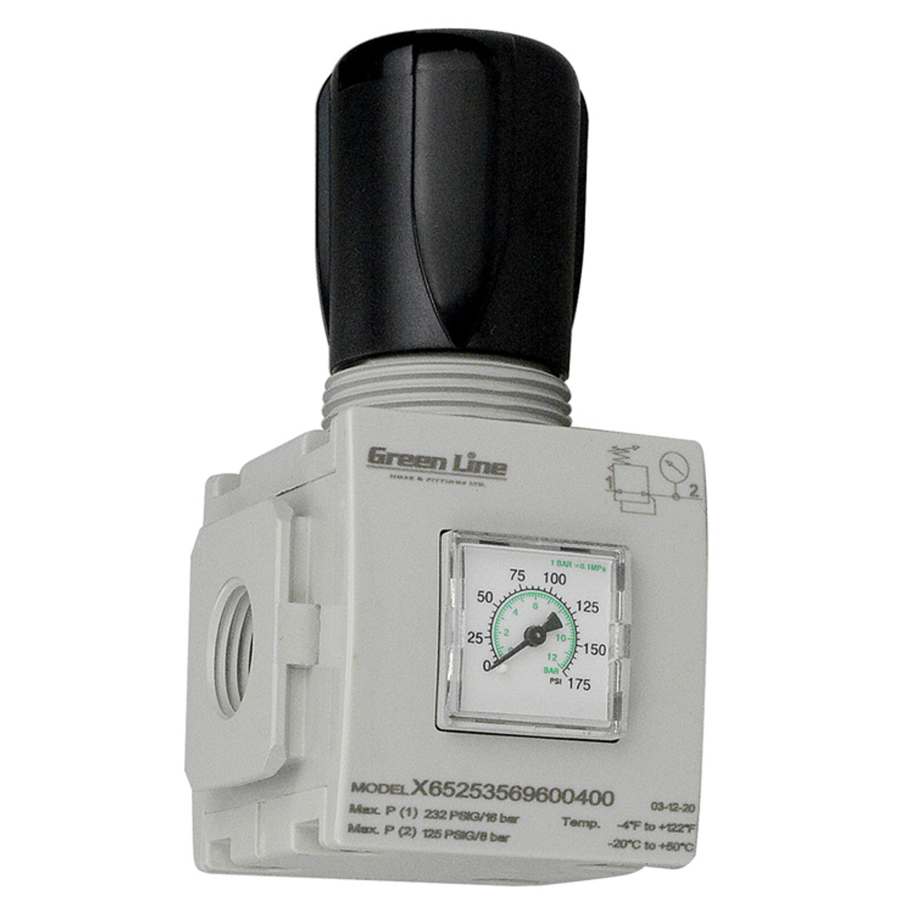3/4" NPT Air Regulator  R653-12