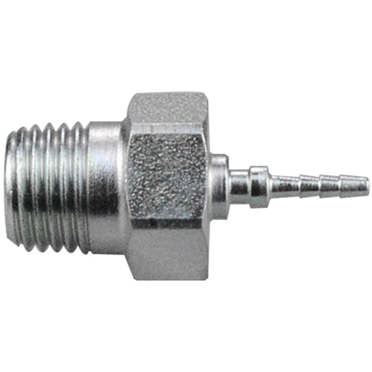 2mm x 1/8" Pulsar T1000 Series Hose Barb - Male NPT  T1016-02-02M