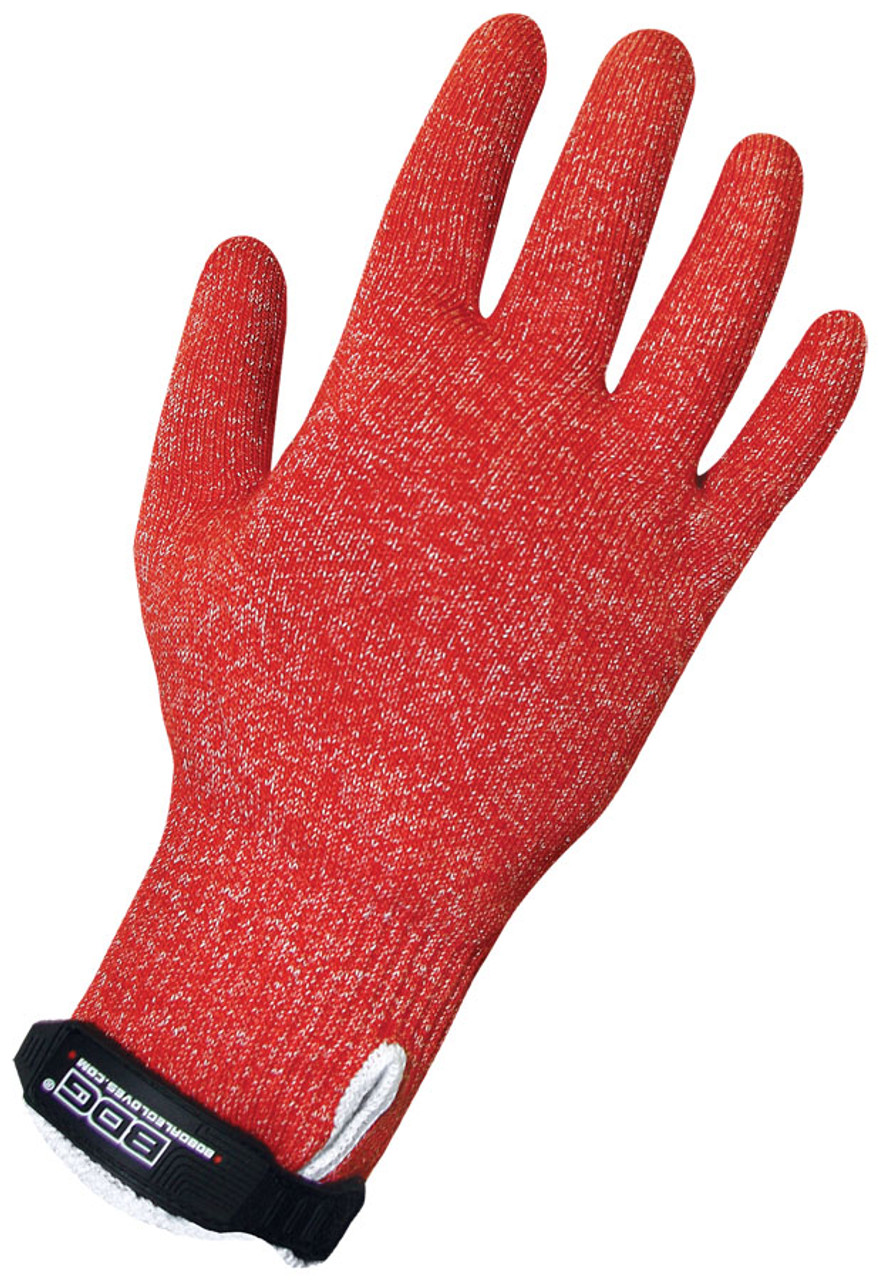 Dyneema® Red Cut-Rez Glove w/Velcro Wrist  10-1-8213