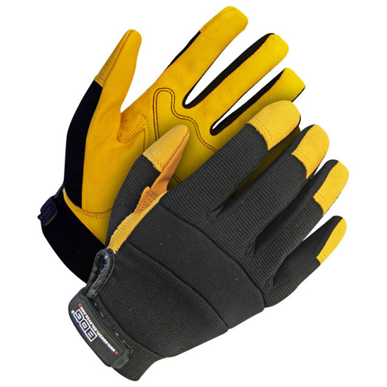 General Purpose Grain Goatskin Black/Yellow  20-1-1214