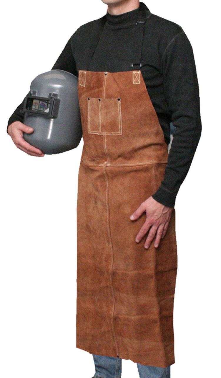 42" Split Cowhide Apron  60-1-542