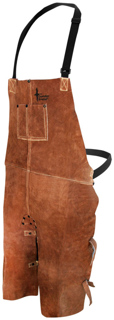 36" Split Cowhide Full Apron  60-1-636