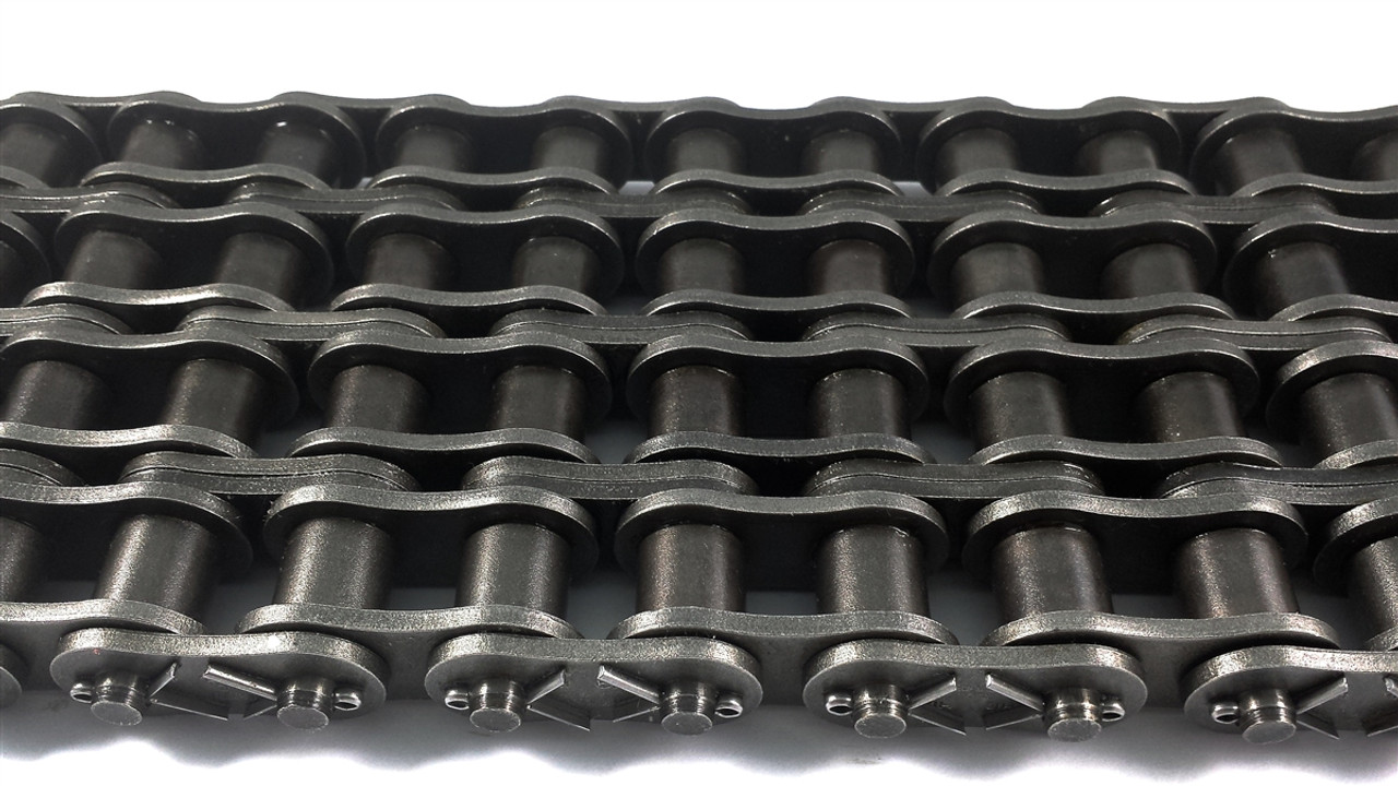 Cottered Roller Chain - Four Row - 10' Box  DRV-100-4C-10FT