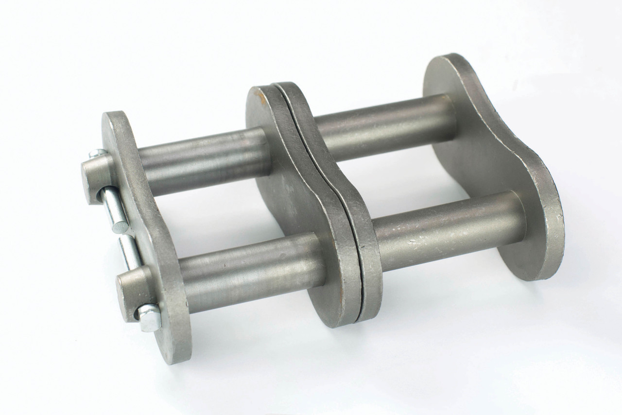 API Oil Field Roller Chain Cottered Connector Link - Two Row  API-240-2 CT CO LINK