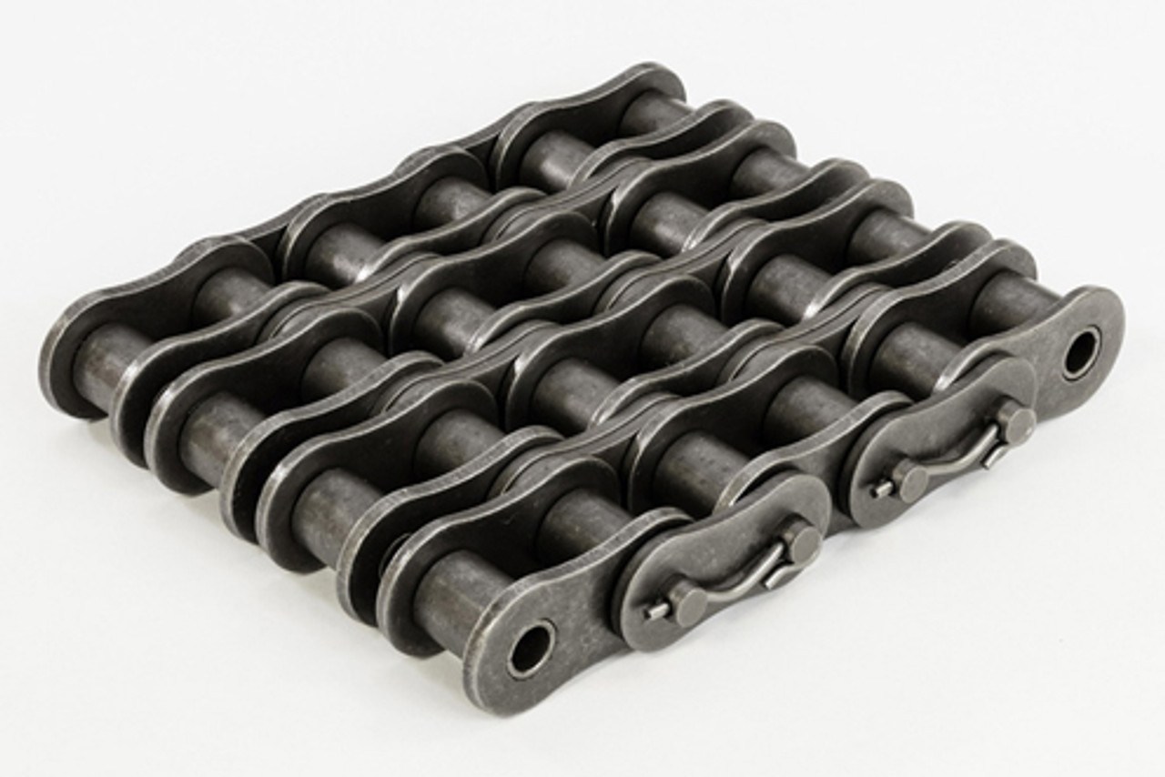 API Oil Field Heavy Cottered Roller Chain w/Hardened Pins - Four Row  API-60HZ-4C-10FTNBB
