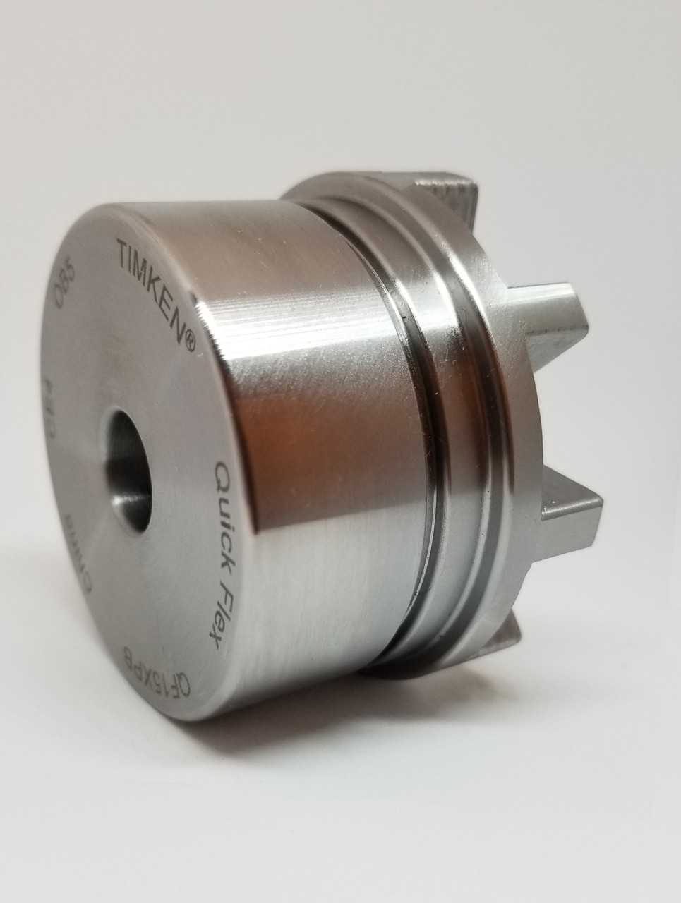 Quick Flex Stainless Plain Bore Coupler Half  QF100S303XPB