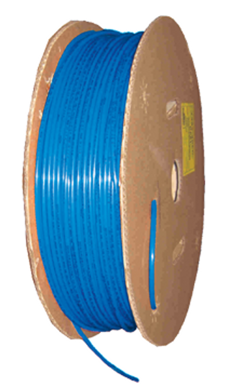 1/2" x 100' Polyester Reinforced Blue Nylon DOT Type 3B Tube  1485-8BLU-100