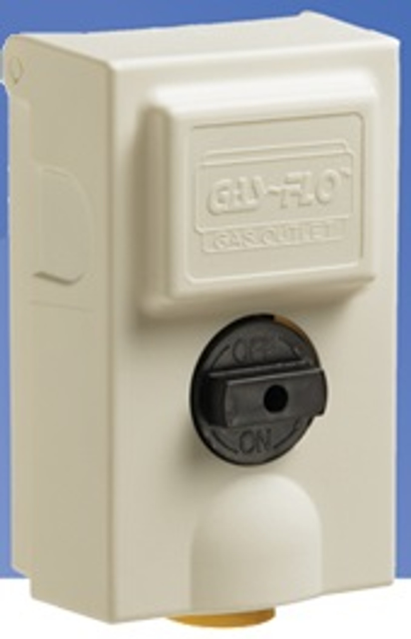 GAS-FLO® ABS Plastic Natural Gas/Propane Outlet Box Only NGO-BOX