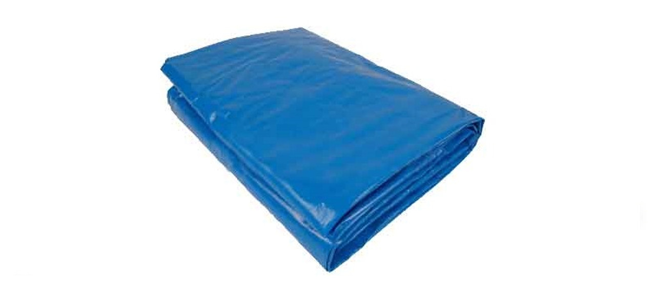 8' x 10' HDPE Tarpaulin  TARP-0810-BLUE-10x10