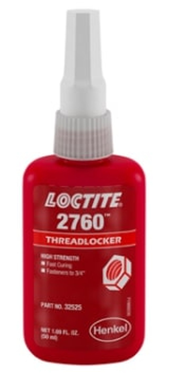 2760 Red High Strength Threadlocker 50ml Bottle  303440